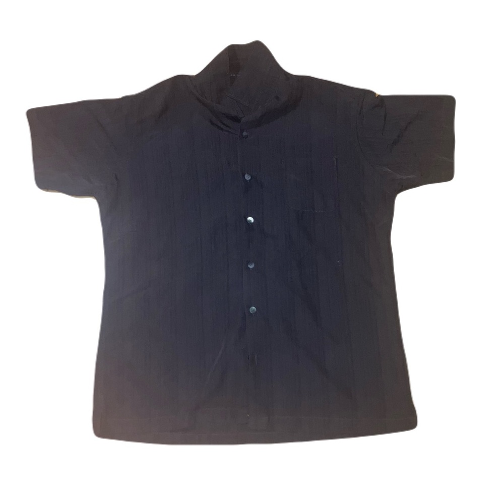 Calvin Klein Collection Black Button Down Shirt